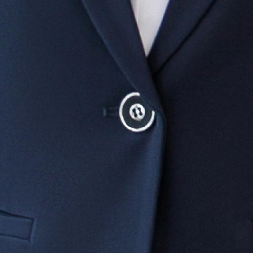 【上衣+裤子】罗蒙西服套装女春夏商务通勤修身显瘦一粒扣白领职业装 商品图8