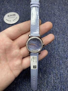 新浅蓝配色 很美哦！萧邦CHOPARD快乐钻系列（原版开模）「小号30mm