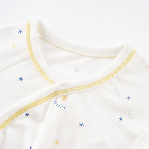 英氏竹纤维新生儿连体衣爬服哈衣YLHAJ01002A01 YLAAJ01002A01 商品图3