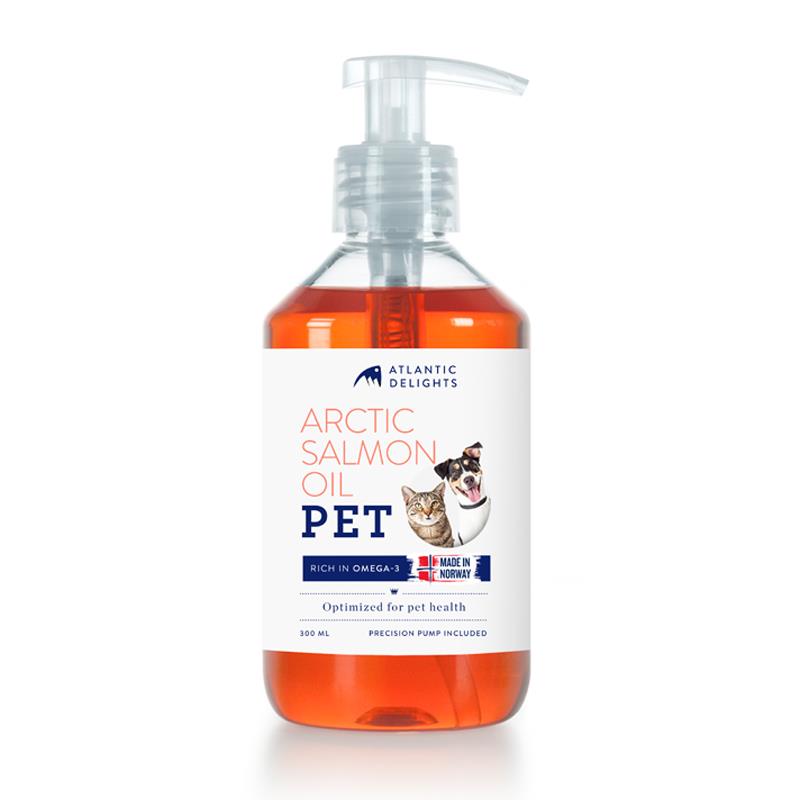 挪威蓝跃 犬猫通用 北极三文鱼油 美毛预防皮肤问题 润滑关节 300ml十天左右发货