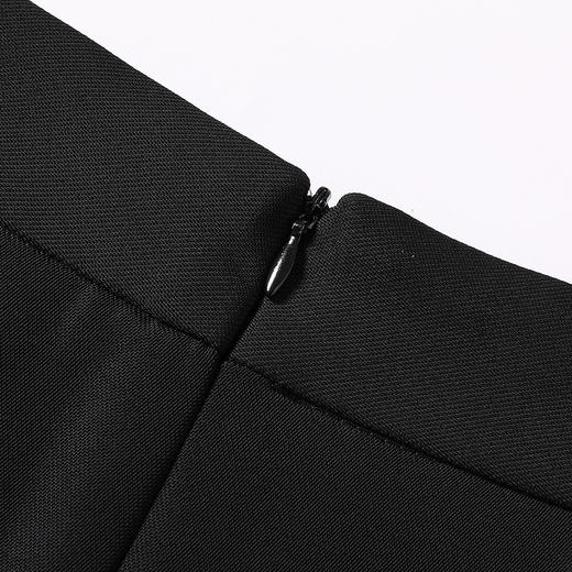 罗蒙半身裙女春夏职业装包臀裙商务通勤纯色工装A字裙女 商品图11