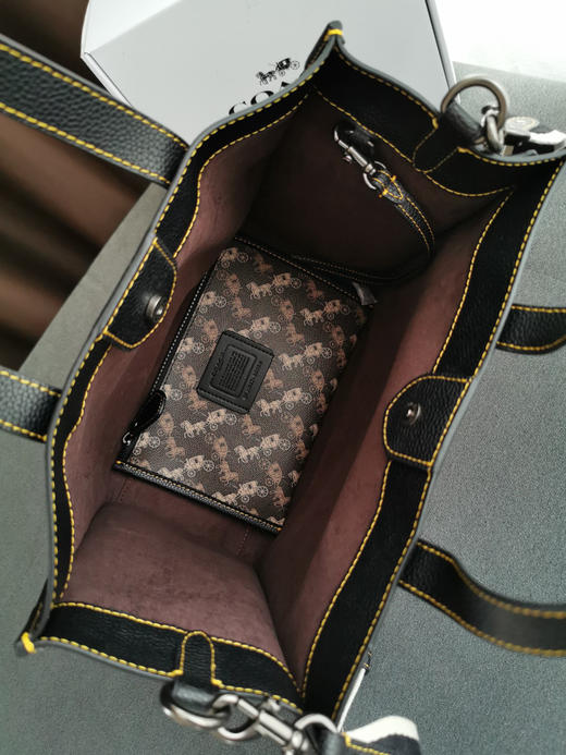 蔻驰马车竖版托特高度30cm 商品图4