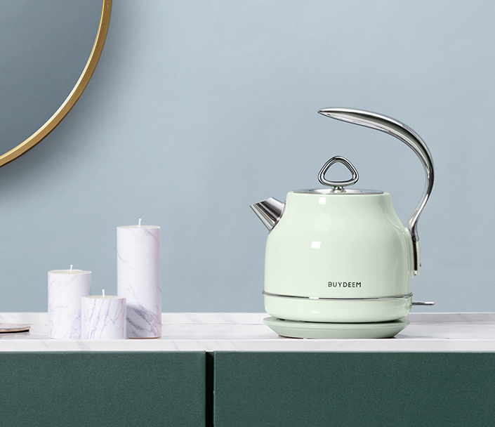 Buydeem/北鼎 K203电水壶304不锈钢自动断电电热水壶