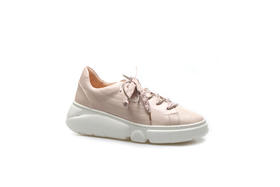 豪麟名鞋奥莱AGL女装牛皮革休闲鞋AG938001X粉色  原价3960元