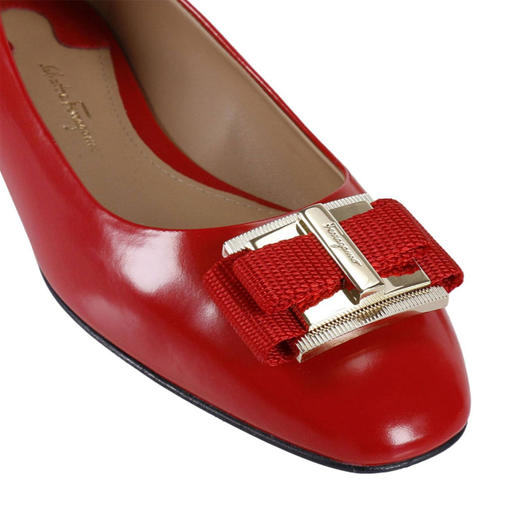 FERRAGAMO 菲拉格慕 女士 平底鞋 红色 672621 商品图2
