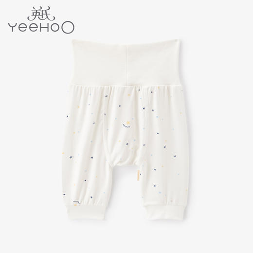 英氏新生婴儿裤子星愿竹纤维宝宝护肚裤四季2021新YLFHJ01001A01 商品图0