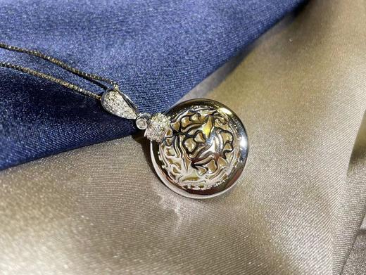 「窗」15mm南洋金珠18K金项链 商品图2