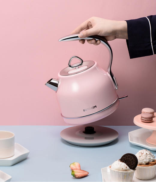 Buydeem/北鼎 K203电水壶304不锈钢自动断电电热水壶 商品图2