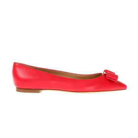 FERRAGAMO 菲拉格慕 女士 平底鞋 红色 657876 RF