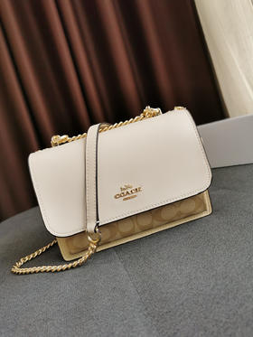 Coach Klare风琴包-白色