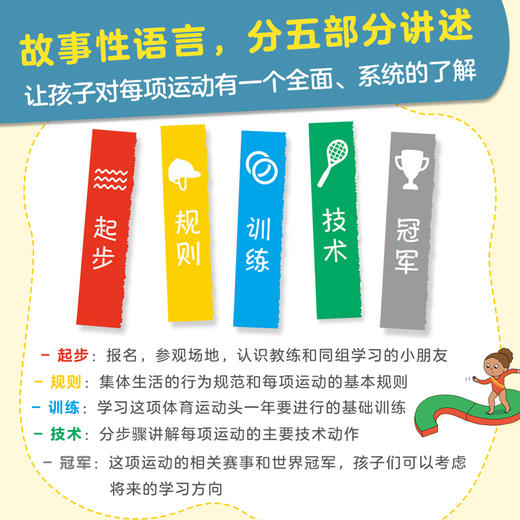 3-6岁+ 亲亲体育图书馆【全5册】 商品图3