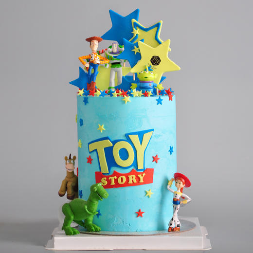 Couleur Violet 「玩具总动员主题」乳酪霜奶油生日蛋糕【特高款】 商品图0