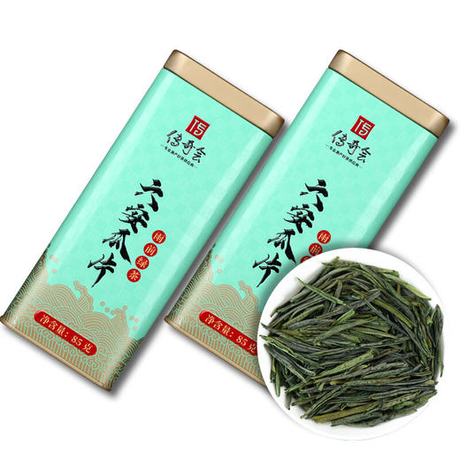 传奇会  正宗六安瓜片茶叶绿茶  雨前一级春茶 罐装礼盒装共170g 商品图0