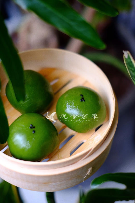 蛋黄肉松青团 商品图3