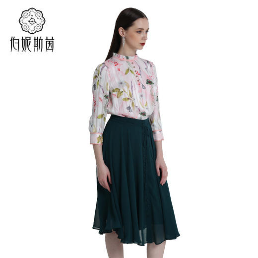 2B5981--、十样锦、祖母绿半裙（尺寸图不全）--秣驷芝田--《洛神赋》 商品图3