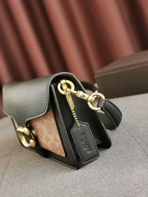 coach tabby蔻驰酒神包-黑色老花 商品图6