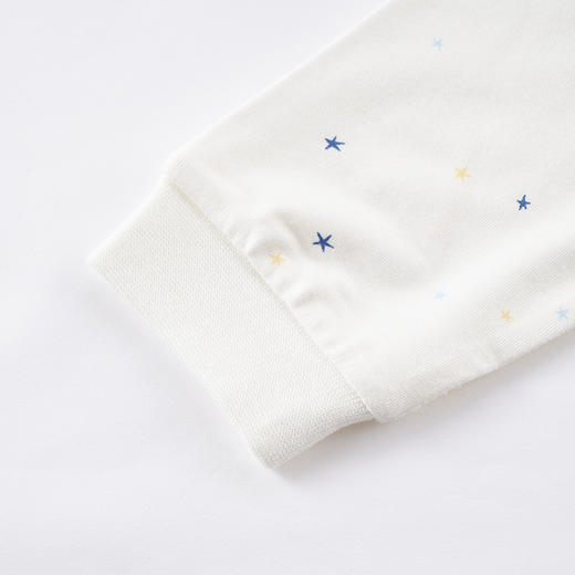 英氏新生婴儿连体哈衣宝宝纯棉系带和蛤2021春新款YLEAJ01001A01 商品图3