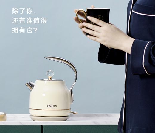 Buydeem/北鼎 K208 进口不锈钢自动断电智能电热水壶礼盒装 商品图3