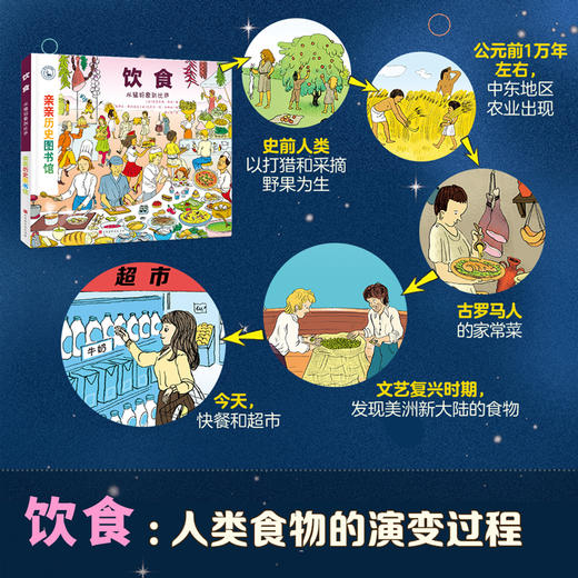 【精装2册】亲亲历史图书馆第2辑套装 5-7-10岁儿童历史科普百科绘本 人类简史书籍历史漫画书故事书 图书正版 商品图2