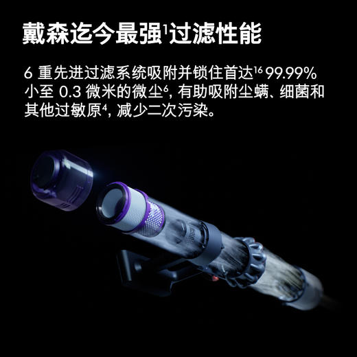 戴森Dyson 吸尘器 V11 Fluffy Extra 手持吸尘器家用除螨无线宠物家庭适用 商品图7