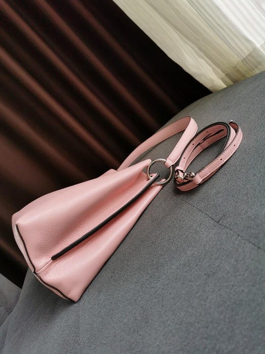 大号coach查理荔枝纹水桶包3色 商品图7