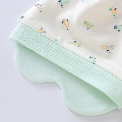 英氏婴儿帽子 男女宝宝胎帽春秋莫代尔圆顶眼罩圆帽YLSJJ01005A01 商品图2