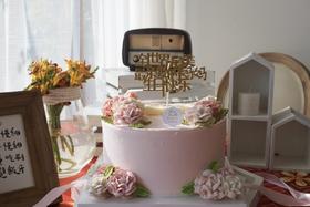 韩式裱花蛋糕