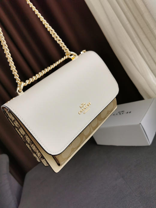 Coach Klare风琴包-白色 商品图2