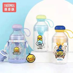 德国Thermos膳魔师 B.Duck联名魔法探险主题果汁杯膳魔师Tritan果汁搅拌杯儿童水杯  430ml