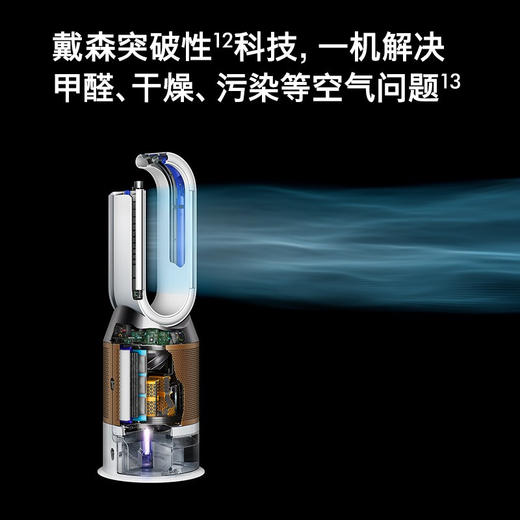 戴森Dyson 净化加湿器 PH02 多功能空气净化加湿器 无雾加湿 除菌除甲醛 商品图7