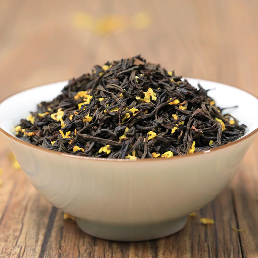 花香沁人 鲜爽甘甜的祁红金桂 100g/罐 商品图2