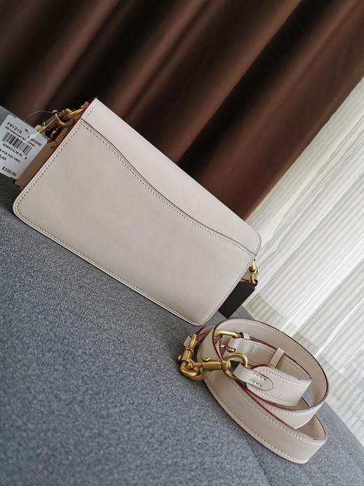 coach tabby蔻驰酒神包-白色老花 商品图8