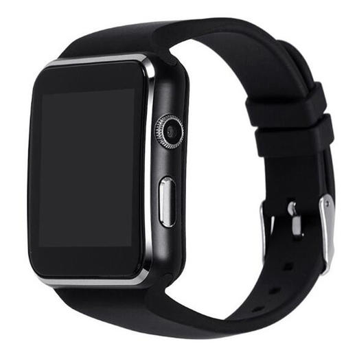 【智能手表】X6智能手表smartwatch蓝牙插卡通话运动计步录音 商品图1