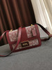 Coach Alie爱丽老花邮差包-酒红 商品缩略图2