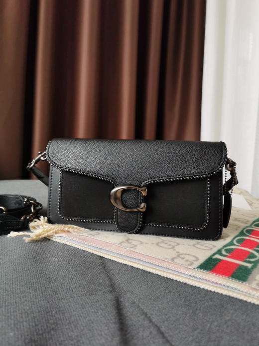 coach tabby蔻驰珠链酒神包-黑色 商品图2