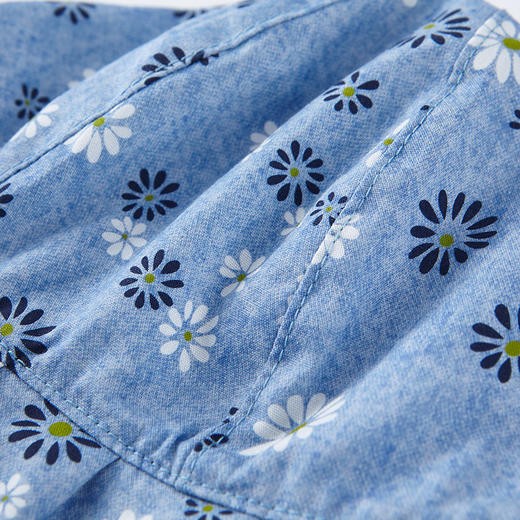 英氏儿童帽子春夏女宝宝可爱遮阳帽纯棉舒适渔夫帽YRPEJ11004A01 商品图2