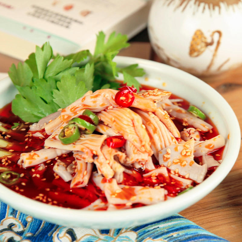 成都钵钵鸡 郡把 鸭肠 地道成都味 方便速食 鲜香麻辣 无防腐 230克*6