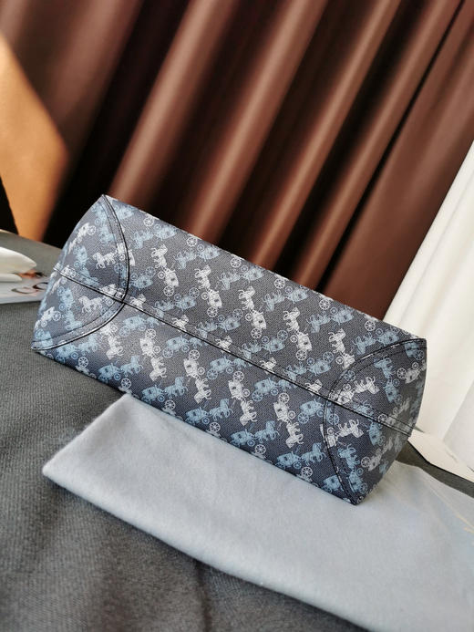 coach tote马车蓝色托特包 商品图5