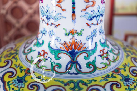 占剑文：青花斗彩暗八仙天球 商品图1