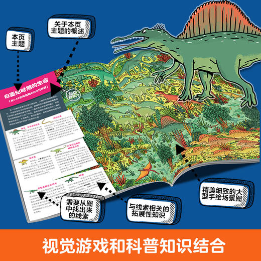 【全6册】超级观察力科普游戏书 儿童少儿小学生 观察力注意力专注力训练书 3-6-8岁小学生课外阅读书籍 科普游戏书 商品图3