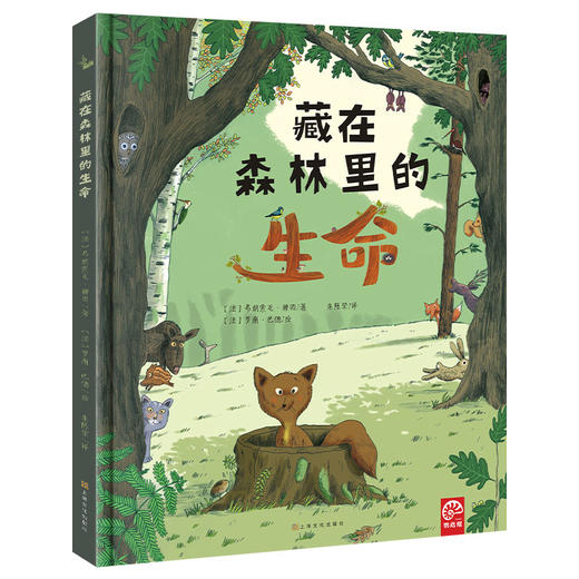 【精装硬壳】藏在森林里的生命 动物百科全书 儿童绘本国外经典2-3-4-6岁故事书早教 幼儿认知小百科 野生动物世界大探秘亲亲自然 商品图0
