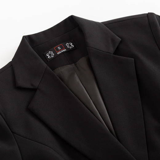 【上衣+裤子】罗蒙西服套装女春夏商务通勤修身显瘦一粒扣白领职业装 商品图8