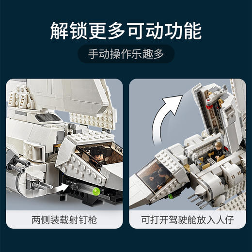 乐高LEGO 帝国穿梭机75302 商品图3