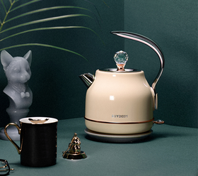 Buydeem/北鼎 K208 进口不锈钢自动断电智能电热水壶礼盒装