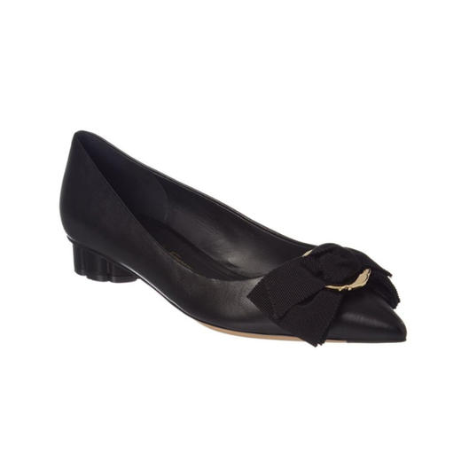 FERRAGAMO 菲拉格慕 女士 平底鞋 黑色 684803 商品图0