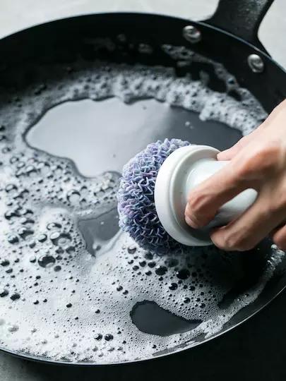 刷锅好物，第三代纳米清洁球 不粘锅清洁刷锅刷碗刷4只装 商品图3