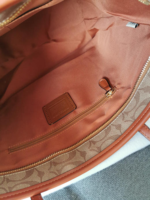 coach老花托特包/啡色老花 商品图8