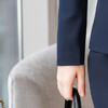 【上衣+裤子】罗蒙西服套装女士时尚修身显瘦商务通勤职业西装女 商品缩略图11