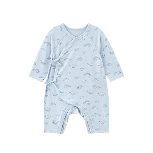 英氏婴儿连体衣男女宝夏季薄款爬服YLABJ21006A01 YLHAJ11008A01 商品图4