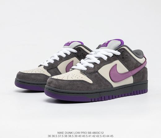 耐克NIKE Dunk Low Pro SB "Purple Pigeon" 紫鸽子休闲运动滑板鞋 商品图8